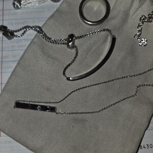 Kendra Scott Silver Jewelry Set